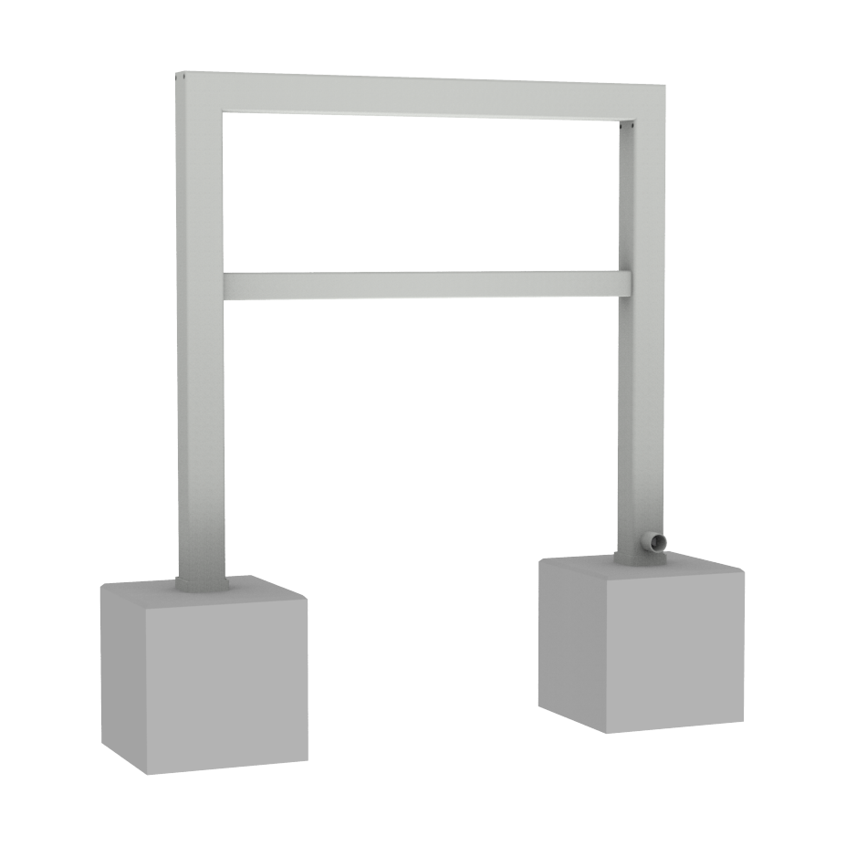 verkeersvoorzieningen geleidehek uitneembaar